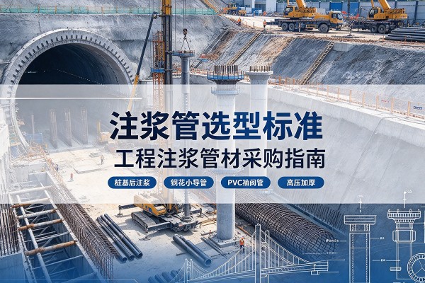 淄博注浆管选型标准